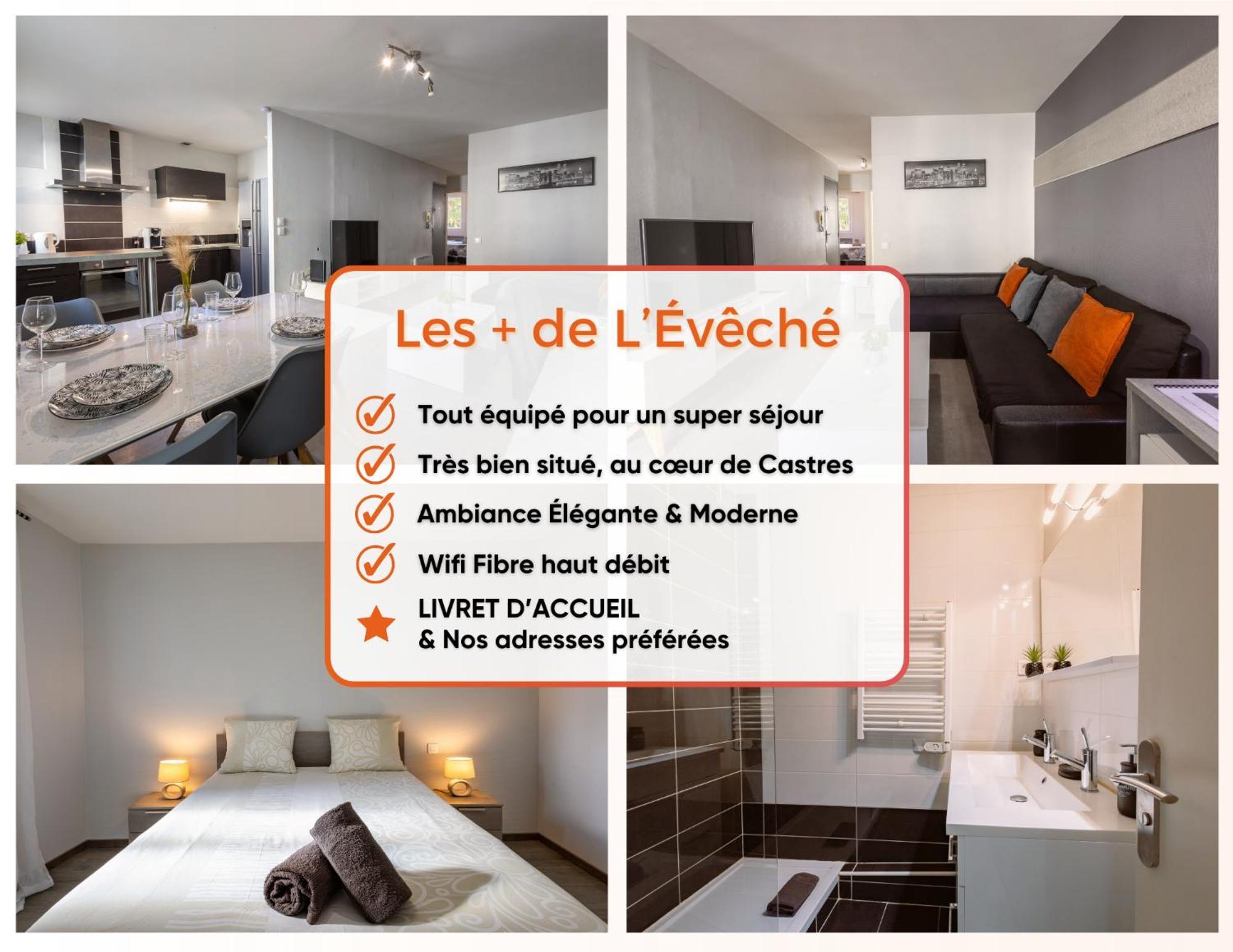 L'Eveche - T3 Spacieux & Traversant En Hypercentre Castres  Buitenkant foto